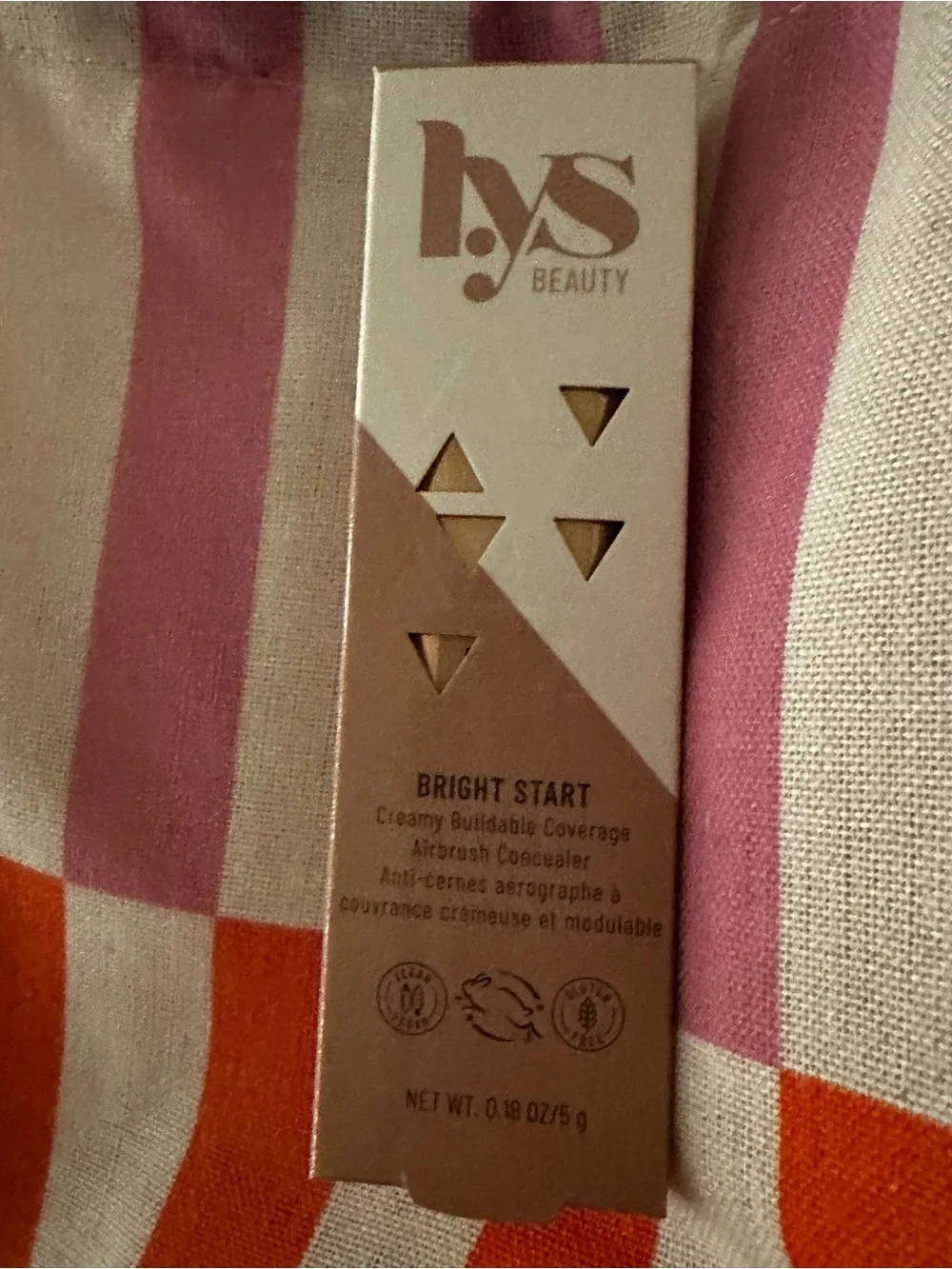 LYS Bright Start Creamy Buildable Concealer - Neutral Beige